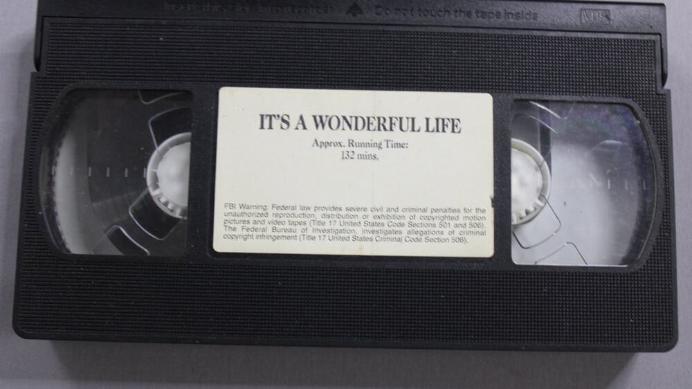 It's a Wonderful Life VHS James Stewart Drama Frank Capra